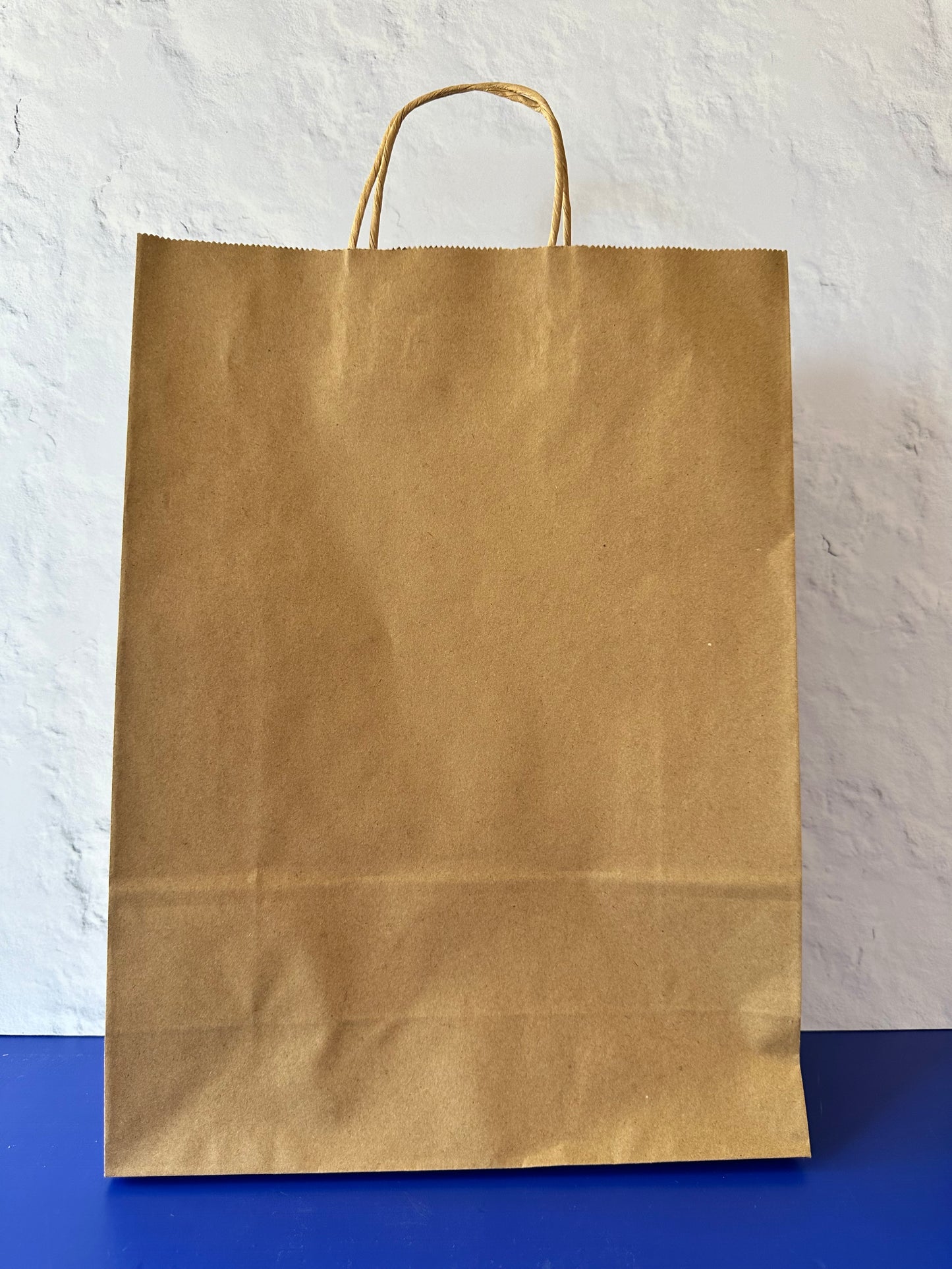 100 Bolsas Kraft Grande Alta 30x12x41