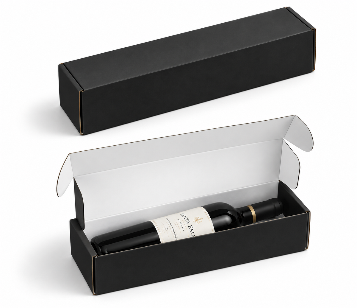 Cajas Autoarmables Blanca o Negra | Punto Envases