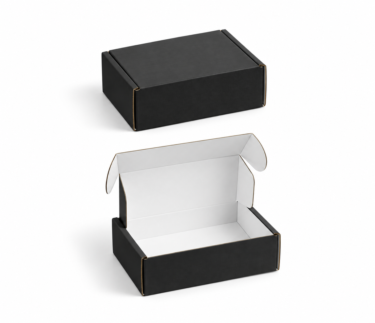 Cajas Autoarmables Blanca o Negra | Punto Envases