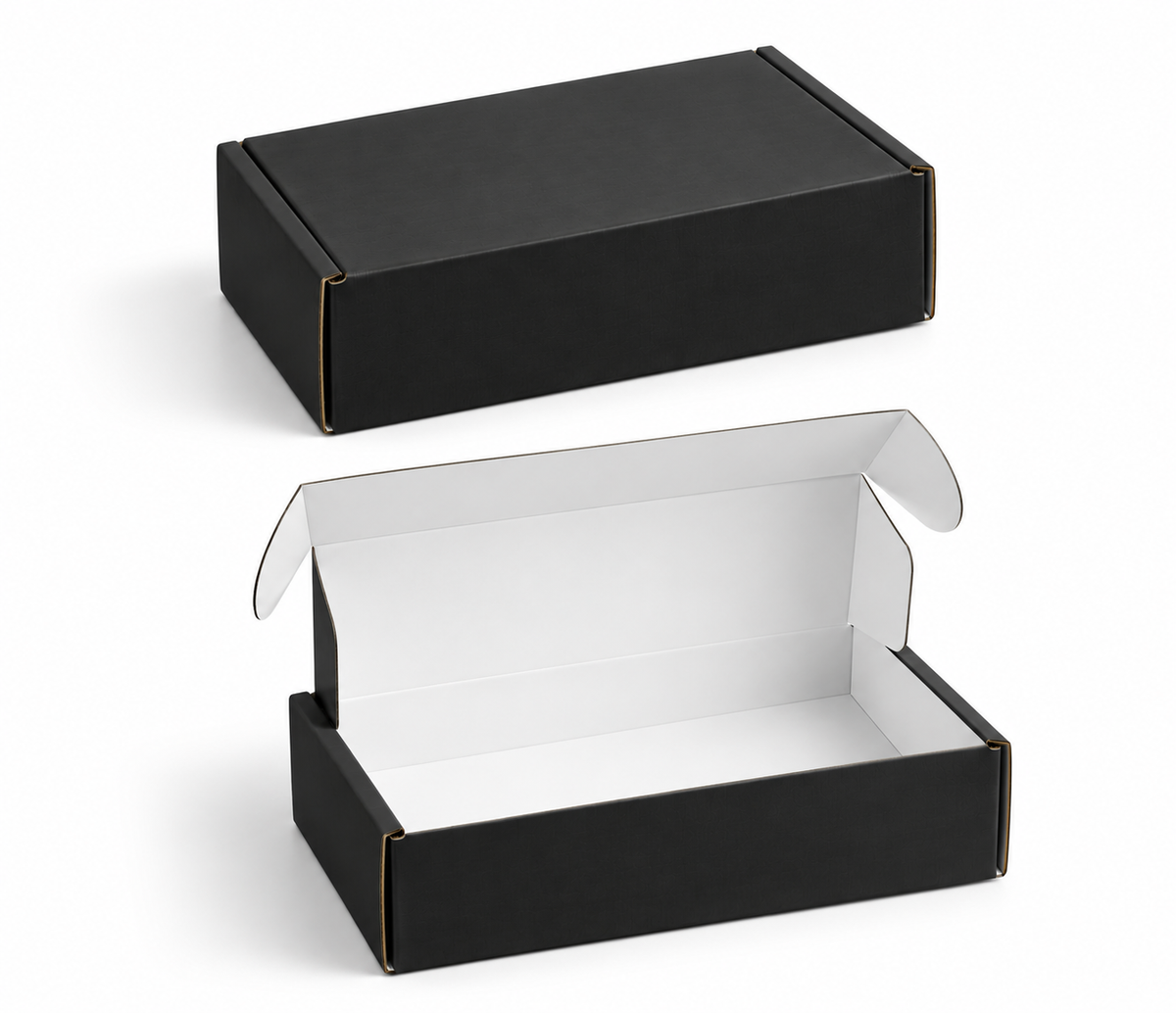 Cajas Autoarmables Blanca o Negra | Punto Envases