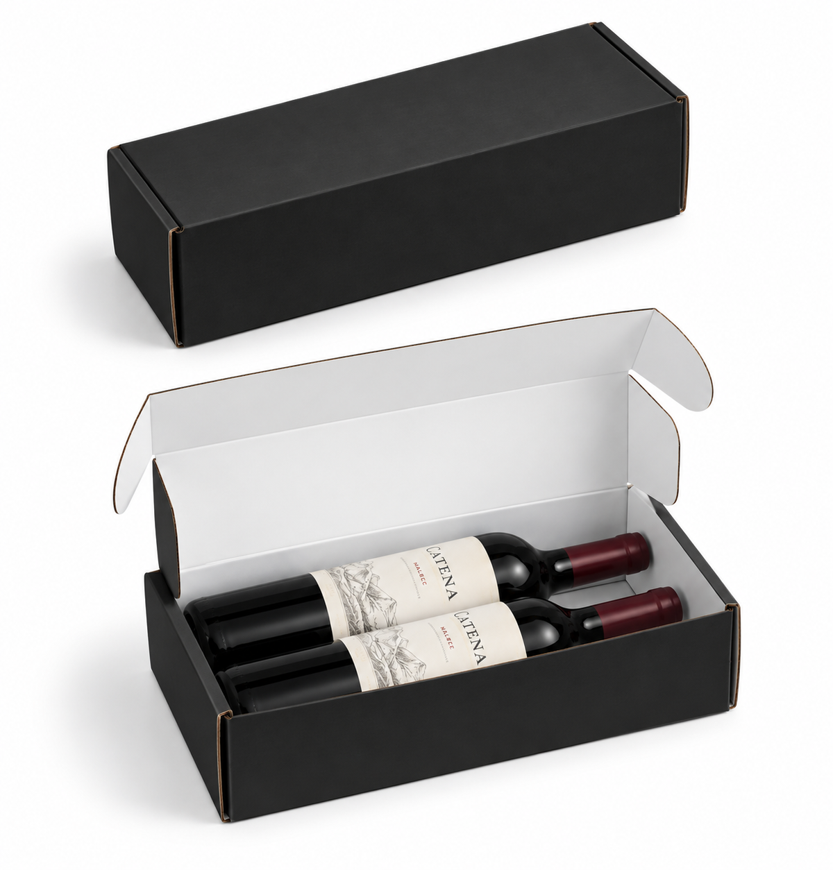 Cajas Autoarmables Blanca o Negra | Punto Envases