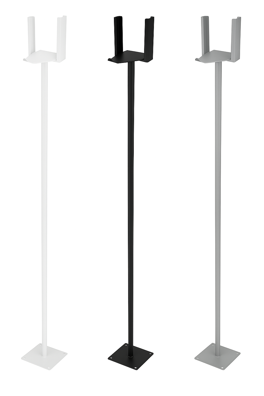 soporte metalico para rollos de bolsas pull pack